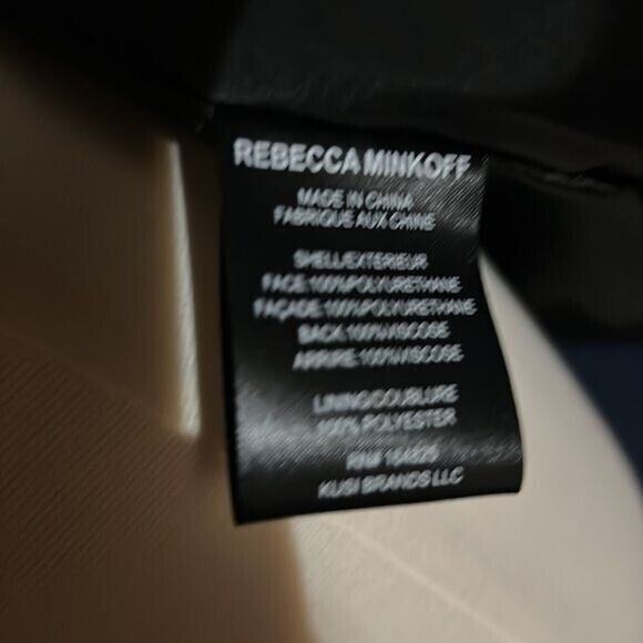Rebecca Minkoff Black Jacket Women's Medium NWT - Picture 6 of 8